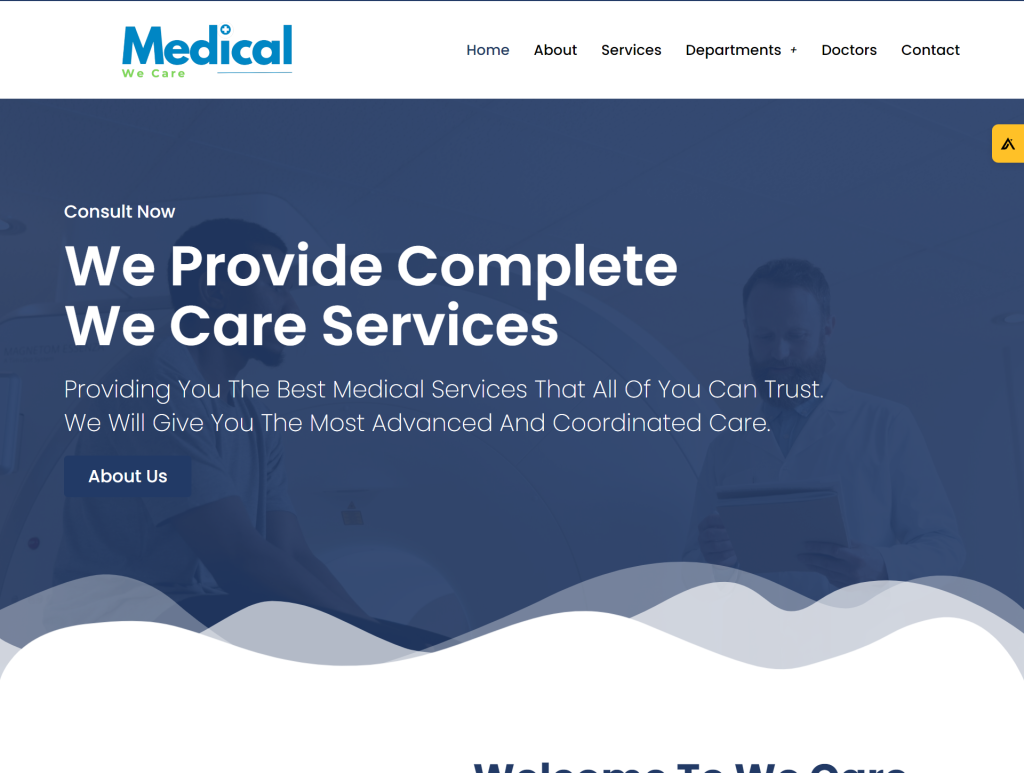 Designing a Professional Healthcare Website with WordPress and Elementor